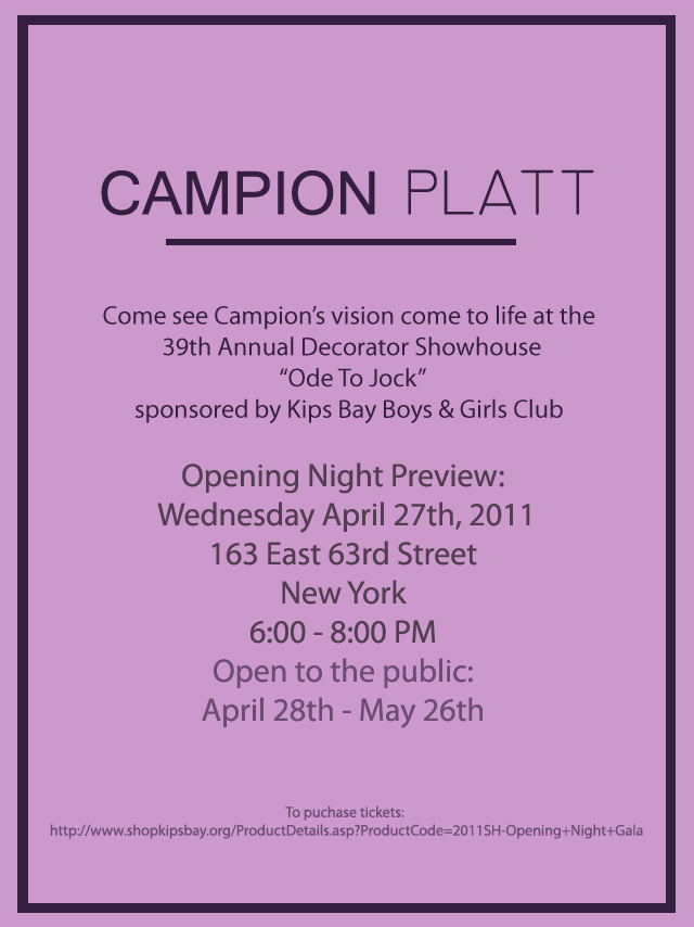 Kips Bay 2011 Decorator Showhouse