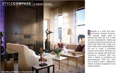 1st Dibs Style Compass