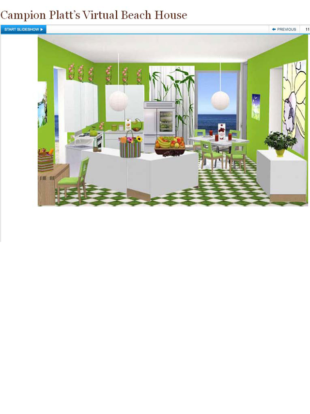 Campion Platt’s Vitrual Beach House