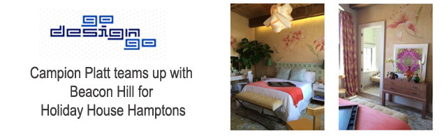 Campion Platt teams up for Beacon Hill for Holiday House Hamptons