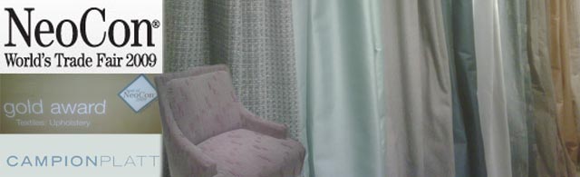 The Campion Platt Collection won the Best of NeoCon 2009