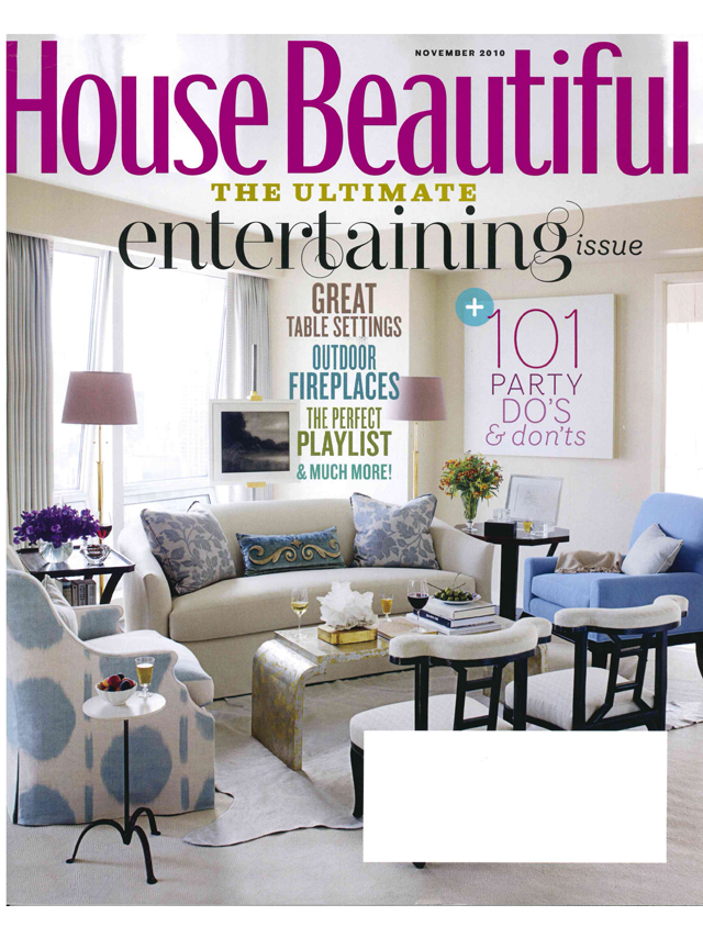 House Beautiful listed Made To Order as one of their favorite books!