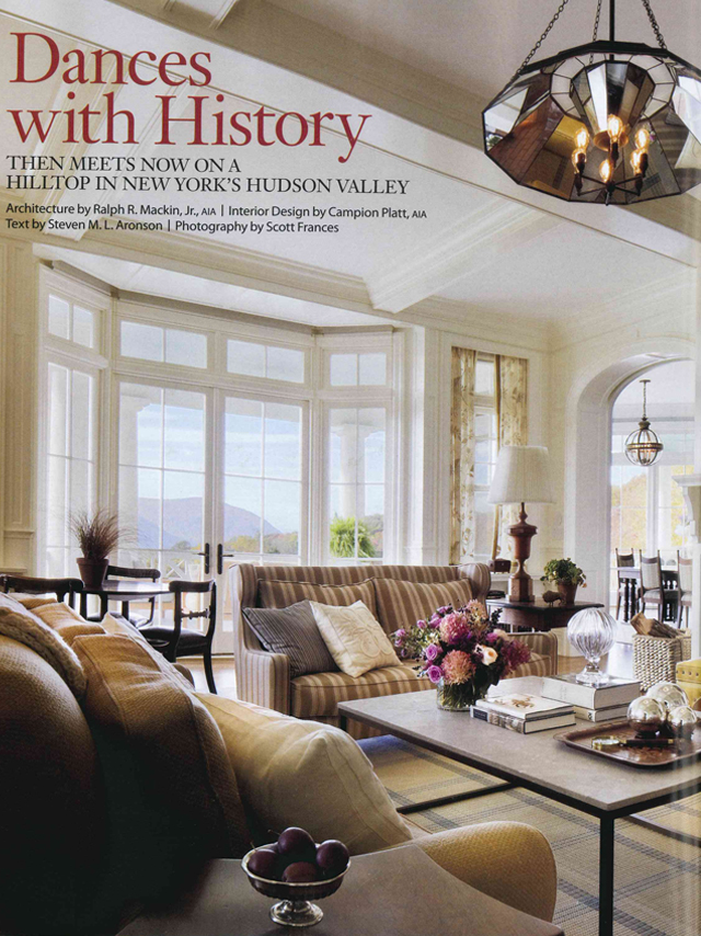 Architectural Digest: Dances With History