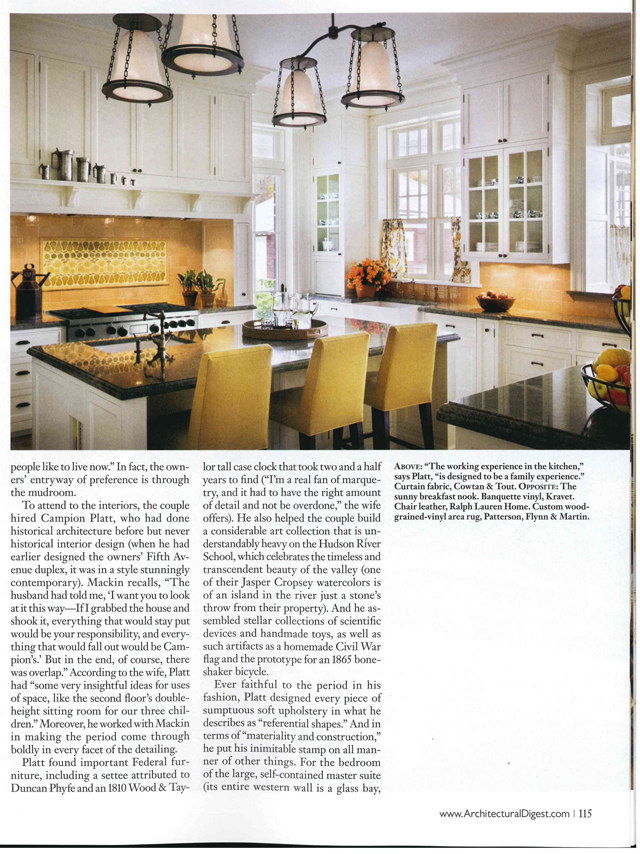 Architectural Digest: Dances With History