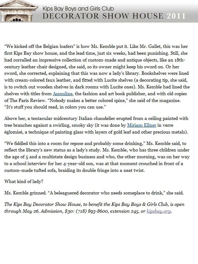 Kips Bay Decorated, And Curated