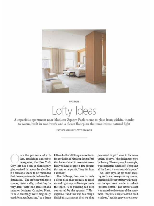 Du Jour Home Estates: Lofty Ideas