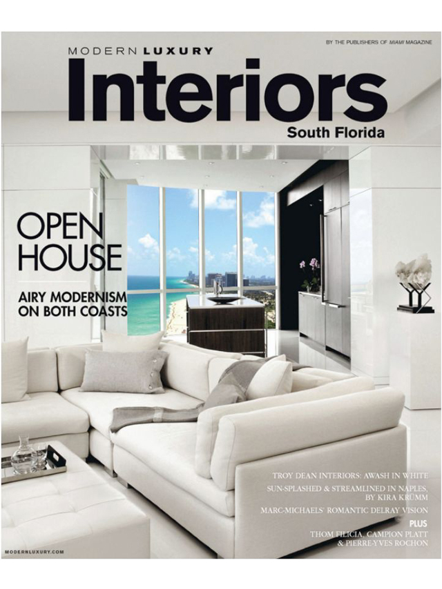 Modern Luxury Interiors : Custom of the Country