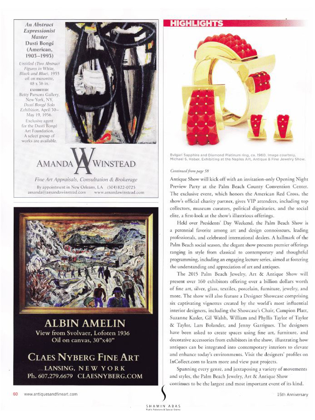 PBSG Takes over PB Art & Antiques Market