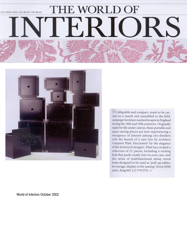 The World of Interiors