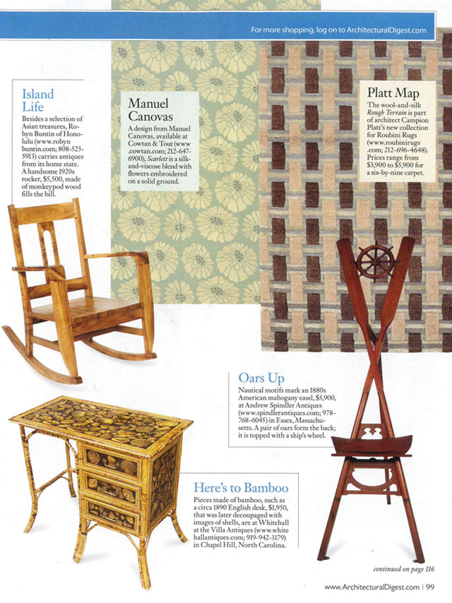 Architectural Digest: Discoveries by Designers