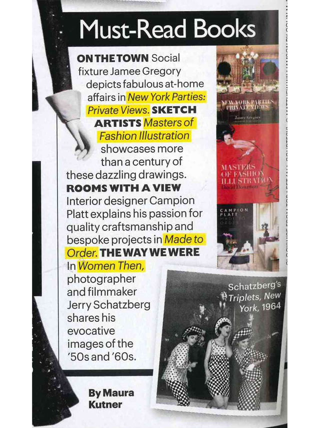 Made to Order, written by Campion Platt is listed on Harper’s Bazaar Must Read Books!